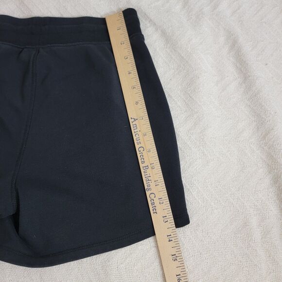 Champion Black Fleece Drawstring Shorts With Pockets Size S - Picture 10 of 12